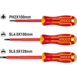 Набор отверток Ingco HKISD0308, 3 шт