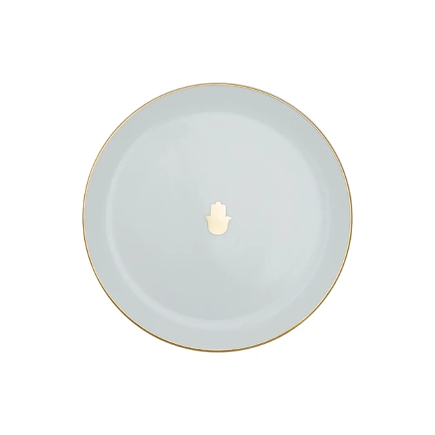 Тарелка Porland Glamorous 04AP021566, фарфор, белая, 17 см