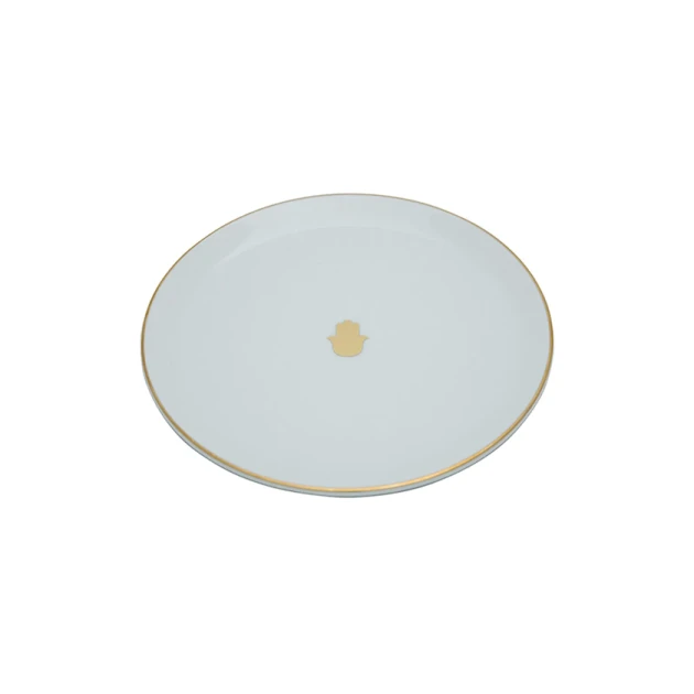 Тарелка Porland Glamorous 04AP021566, фарфор, белая, 17 см