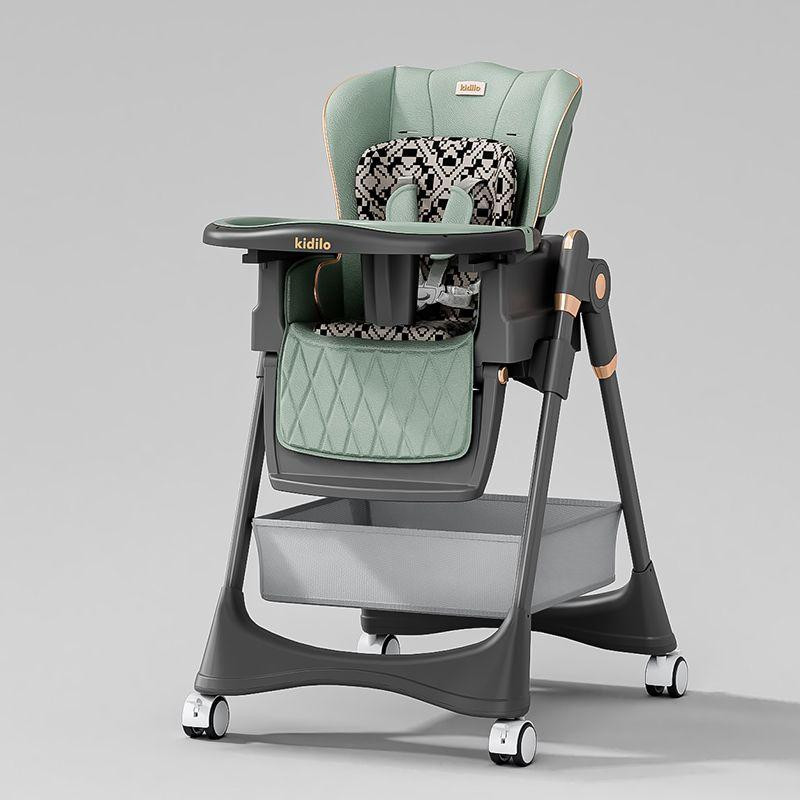 Стульчик для кормления Kidilo 8100, зеленый Стульчик для кормления Kidilo 8100, зеленый