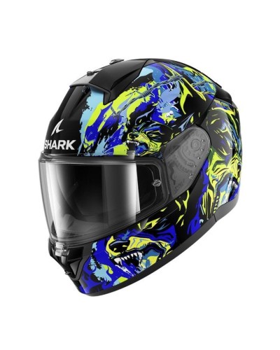 Motosikl dəbilqəsi Shark Ridill 2 Raging Beast L (HE1118EKBGL)