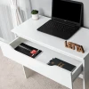 Письменный стол Letta, белый, ЛДСП, 90х42х75 см