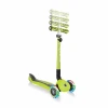 Samokat Globber Go Up Deluxe Lights 646-106, 15+ ay, yaşıl