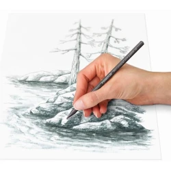 Набор графитовых карандашей Staedtler Full graphite Mars Lumograph, 12 шт