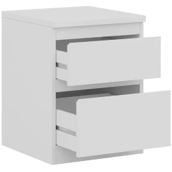 Прикроватная тумба Mio Tesoro Кастор 2.03.03.050.1, ДСП, белый, 37.3x49.2x39.6 см Прикроватная тумба Mio Tesoro Кастор 2.03.03.050.1, ДСП, белый, 37.3x49.2x39.6 см
