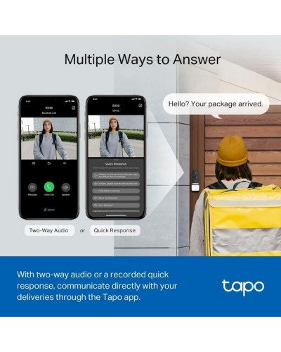 Video zəng TP-Link Tapo D230S1 Battery Doorbell