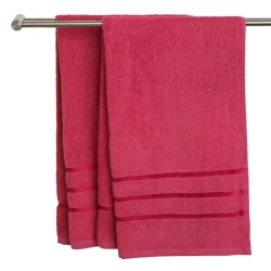 Полотенце для рук JYSK Ysby, 30x50 см, хлопок, pозовый