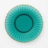 Тарелка Home Depo HOME0104, 19 см, бирюзовая