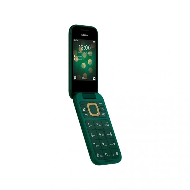 Мобильный телефон Nokia 2660 Flip Dual Green (6438409088024)