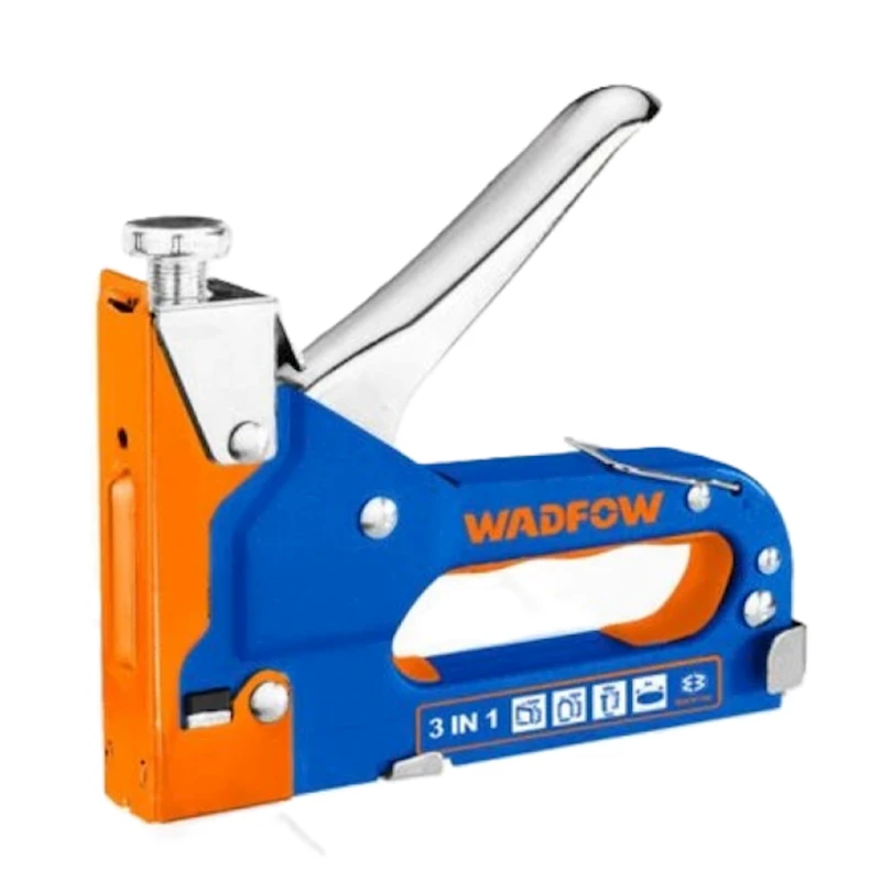 Механический степлер 3 в 1 Wadfow WGU2614, синий/оранжевый Механический степлер 3 в 1 Wadfow WGU2614, синий/оранжевый