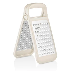 Терка Mugiss Vega M-REV-0001, нержавеющая сталь/пластик, бежевый