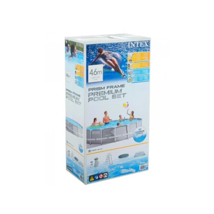 Каркасный бассейн Intex H262025718FR, синий, 366x122 см, 10685 л