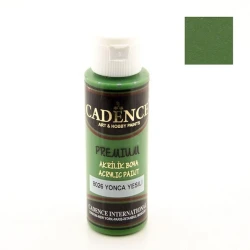 Декоративная акриловая краска Cadence Premium Acrylic Paint 8026 Clover Green, 70 мл