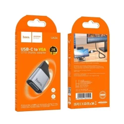 Адаптер Hoco UA34 USB-C на VGA