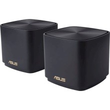 Wi-Fi router ASUS MESH sistemi ZenWiFi AX Mini XD4 Black (2 dənəli) 90IG05N0-MO3R30