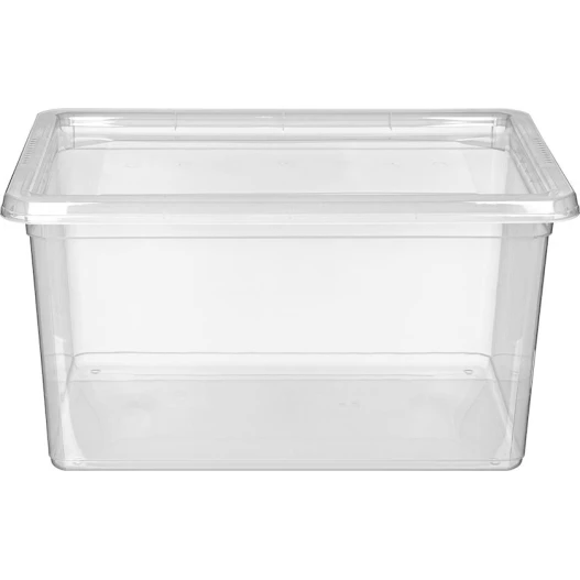 Ящик для хранения Plast Team Palm Helsinki, 54.7x39.2x29 см, полипропилен, 45 л Ящик для хранения Plast Team Palm Helsinki, 54.7x39.2x29 см, полипропилен, 45 л