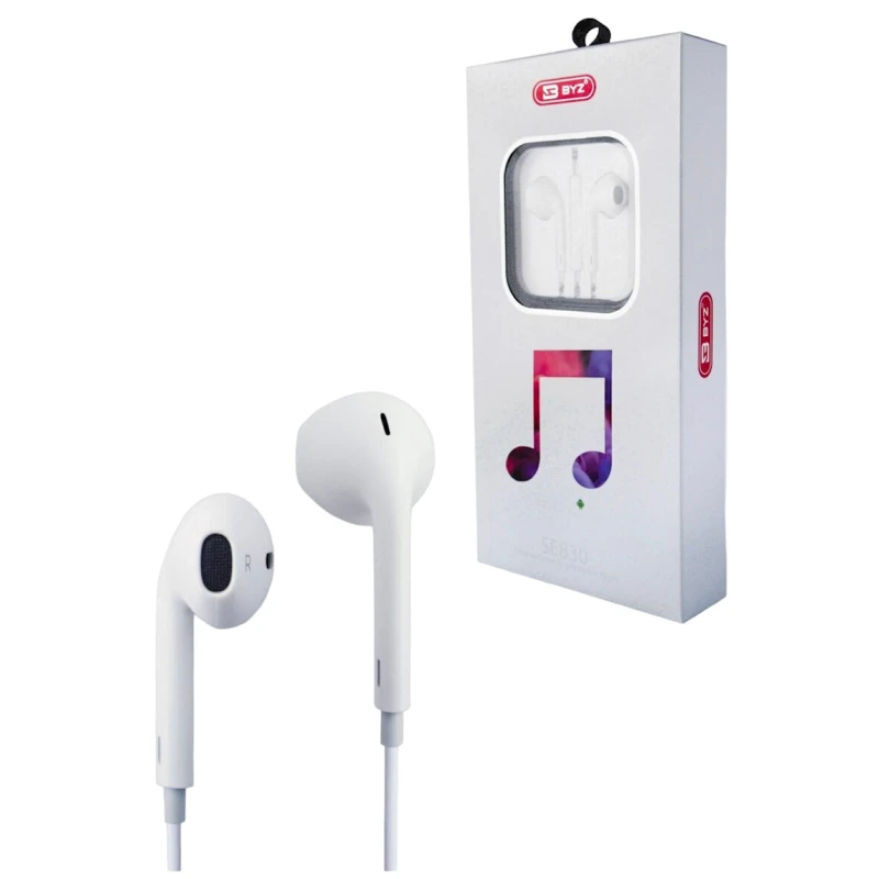 Проводные наушники BYZ SE830 White