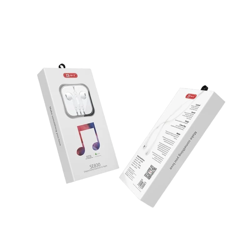 Проводные наушники BYZ SE830 White