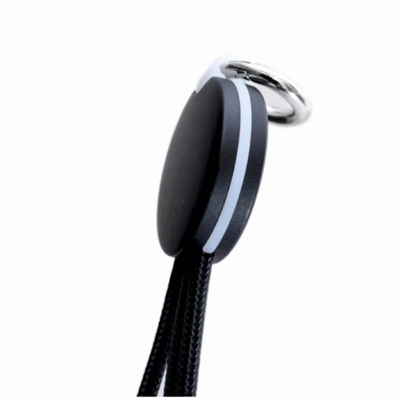 USB kabel 3-ü 1-də Micro USB, Type-C, Lighting, Qara