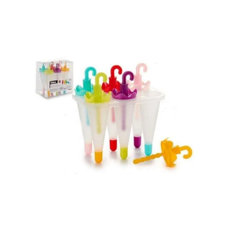 Форма для мороженого Arte Regal, 11x16 см, пластик, разноцветный, 6 шт. Форма для мороженого Arte Regal, 11x16 см, пластик, разноцветный, 6 шт.