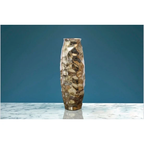 Ваза 10.5, стекло, золотистая, 50x10 см Ваза 10.5, стекло, золотистая, 50x10 см