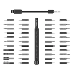 Набор бит с отверткой Jakemy JM-8184 47 в 1-ом, черный