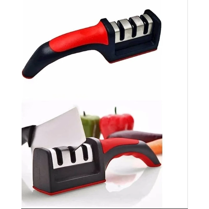 Bıçaqlar üçün itiləyici K287P, 20 sm, qırmızı/qara Bıçaqlar üçün itiləyici K287P, 20 sm, qırmızı/qara