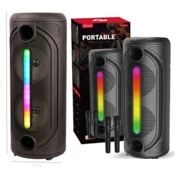 Portativ dinamik Kbroad KTS-2086 20W 2 mikrofon