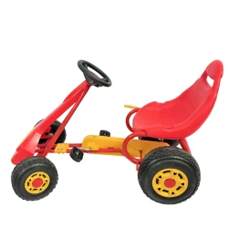Веломобиль 100ZR0025, красный/оранжевый, 3-7 лет