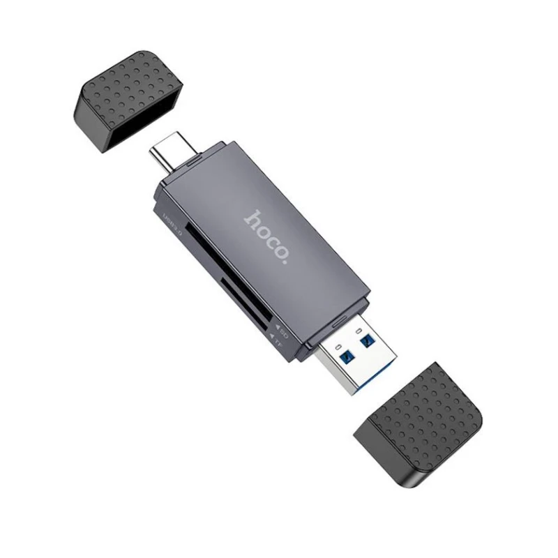 Картридер Hoco HB45 USB/Type-C 3.0 Картридер Hoco HB45 USB/Type-C 3.0