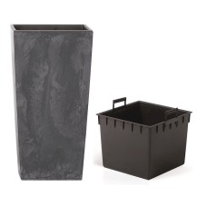 Küpə Prosperplast ME-UR300, 29.5x29.5x55 sm, 35 l, plastik, qara