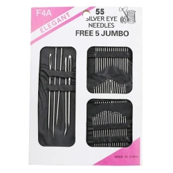 Набор игл, нержавеющая сталь, 55 шт Набор игл, нержавеющая сталь, 55 шт