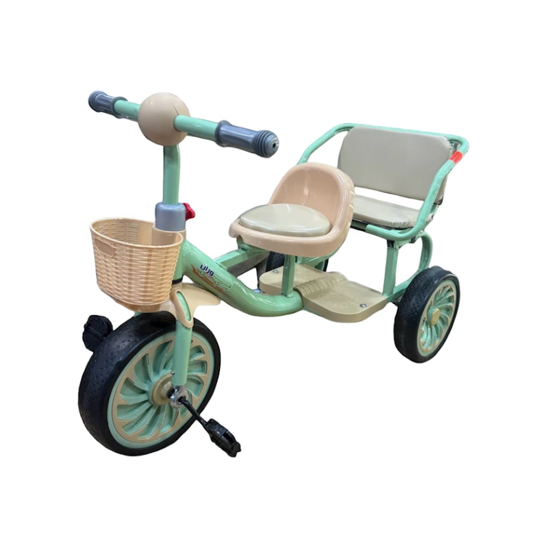 Uşaq üçün üçtəkərli velosiped FZ-KQ-A8, yaşıl