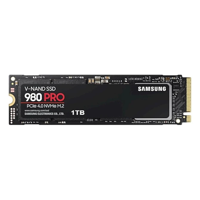 SSD накопитель Samsung 1 TB 980 PRO NVMe M.2 (MZ-V8P1T0BW)
