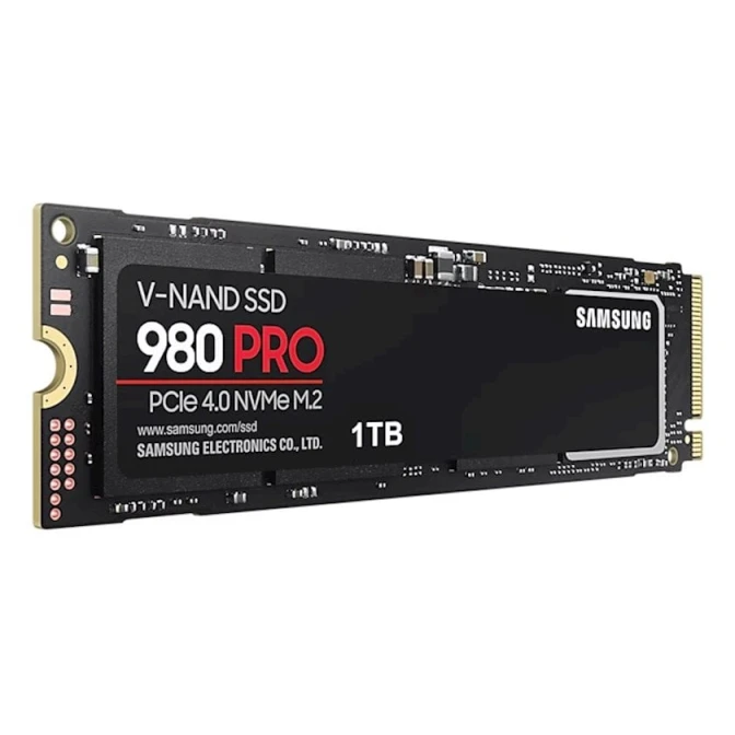 SSD накопитель Samsung 1 TB 980 PRO NVMe M.2 (MZ-V8P1T0BW)