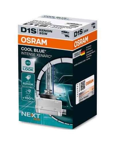 Avtomobilin işıqlandırma cihazları üçün lampa Osram D1S, 6200 K