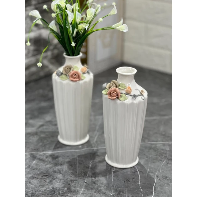 Güldan Plateon0036, keramika, ağ, 21 sm Güldan Plateon0036, keramika, ağ, 21 sm