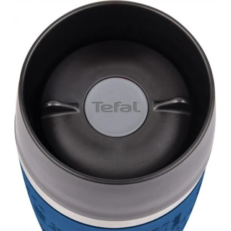 Термокружка Tefal Travel Mug, нержавеющая сталь, синяя, 360 мл Термокружка Tefal Travel Mug, нержавеющая сталь, синяя, 360 мл