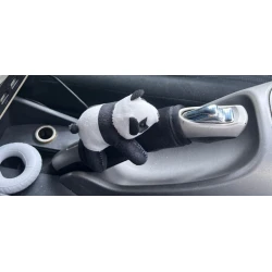 Набор чехлов, с темой панды, для рычага КПП и ручного тормоза