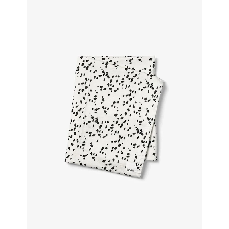 Пеленка тканевая Elodie Details Dalmatians Dots, бамбук/хлопок, белый/черный, 80x80 см Пеленка тканевая Elodie Details Dalmatians Dots, бамбук/хлопок, белый/черный, 80x80 см