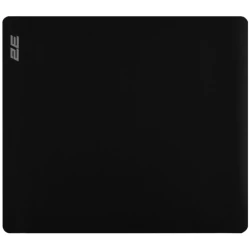 Коврик для мыши 2E SHINY, Средний (450x400x2 мм), Черный - 2E-PAD-M-SHINY-BLACK