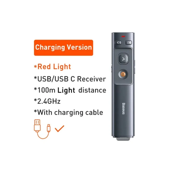 Prezenter typec chargable Baseus WKCD000013