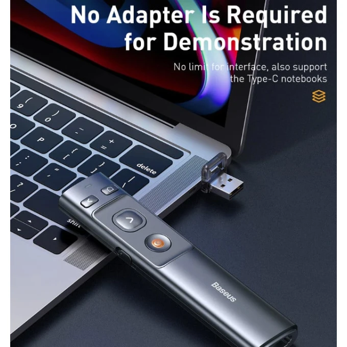 Prezenter typec chargable Baseus WKCD000013