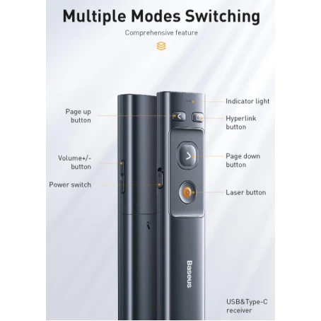 Prezenter typec chargable Baseus WKCD000013