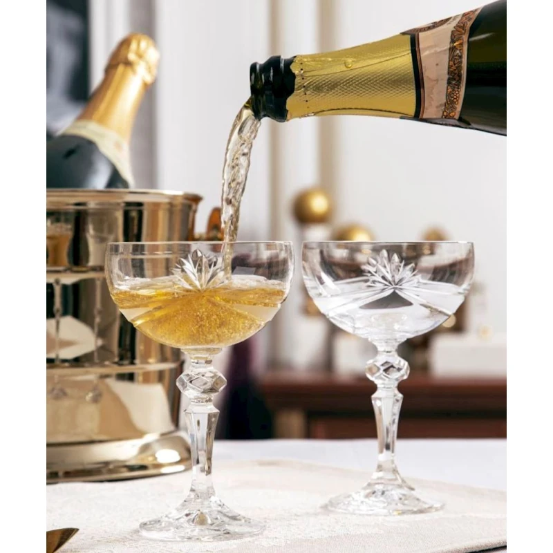 Бокал для шампанского Hom-me Nobel 105328, хрусталь, прозрачный, 240 мл, 1 шт Бокал для шампанского Hom-me Nobel 105328, хрусталь, прозрачный, 240 мл, 1 шт