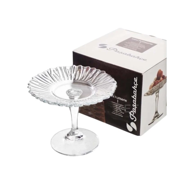 Подставка для пирожных Pasabahce Mini Patisserie 96455, стекло, прозрачная, 10.2x12.6 см Подставка для пирожных Pasabahce Mini Patisserie 96455, стекло, прозрачная, 10.2x12.6 см