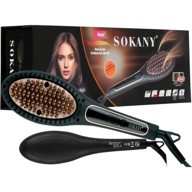 Выпрямитель для волос Sokany BR-10301 Выпрямитель для волос Sokany BR-10301