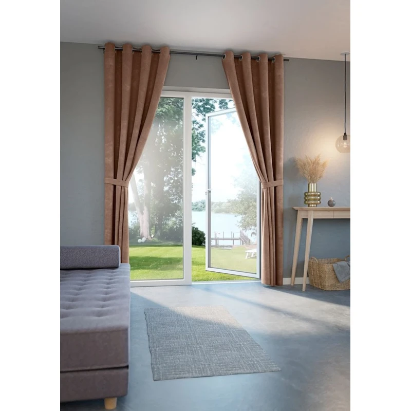 Занавес JYSK Anten, 1x140x300 см, бежевый