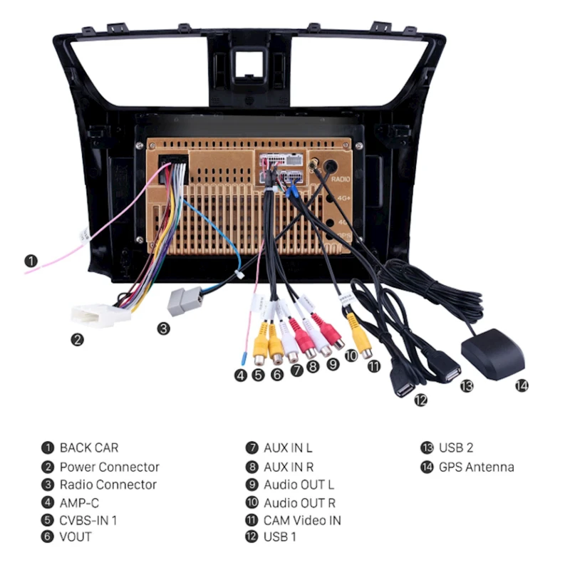 Автомобильный монитор Still Coll AVTO085208 Nissan Sylphy 2012-2016