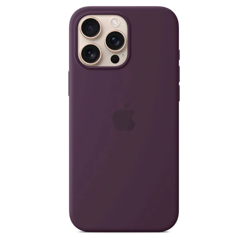 Чехол Apple Silicone Case with MagSafe для iPhone 16 Pro Max Plum (Официальная гарантия) Чехол Apple Silicone Case with MagSafe для iPhone 16 Pro Max Plum (Официальная гарантия)
